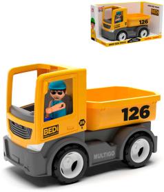 Efko IGRÁČEK MultiGO Set auto nákladní valník 21cm + figurka řidič v krabici Efko IGRÁČEK MultiGO Set auto nákladní valník 21cm + figurka řidič v krabici