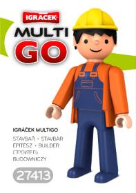 Efko IGRÁČEK MultiGO Stavbař Figurka v krabičce