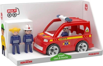 Efko IGRÁČEK MultiGO Trio Fire set auto hasičské + 3 figurky s doplňky Efko IGRÁČEK MultiGO Trio Fire set auto hasičské + 3 figurky s doplňky
