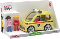 Efko IGRÁČEK MultiGO Trio Rescue set auto + 3 figurky s doplňky Efko IGRÁČEK MultiGO Trio Rescue set auto + 3 figurky s doplňky