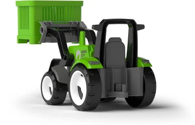 Efko IGRÁČEK MultiGO Zelený traktor s videlmi s figurkou a paletou Eko