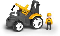Efko IGRÁČEK MultiGO Žlutý traktor s radlicí set s figurkou Eko
