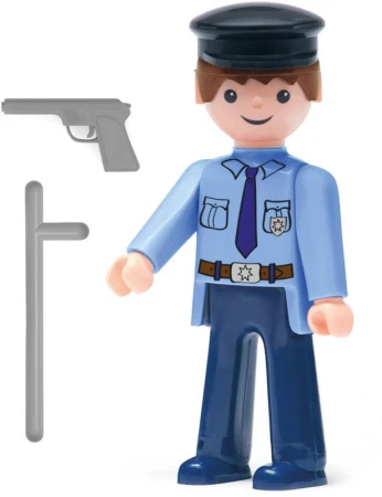 Efko IGRÁČEK Policajt povolanie set figúrka kĺbová s doplnkami