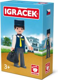 Efko IGRÁČEK Pošťák s doplňky v krabičce (stavebnice)