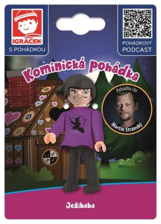 Efko IGRÁČEK S pohádkou Kominická pohádka Ježibaba na kartě