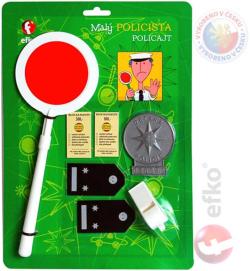 Efko MALÝ POLICISTA na kartě (dětské profese)