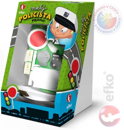 Efko MALÝ POLICISTA v krabici (dětské profese) Efko MALÝ POLICISTA v krabici (dětské profese)