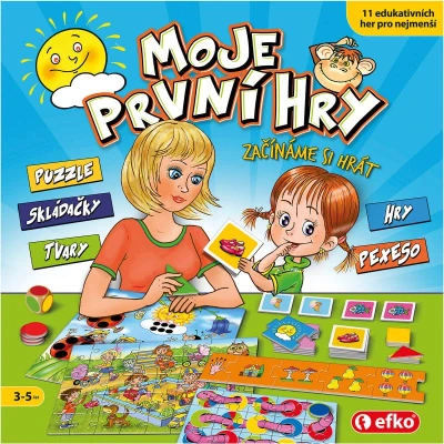 Efko Moje prvé hry súbor hier pre najmenšie deti (spoločenská hra)