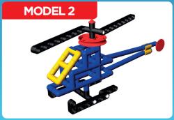 Efko ROTO Aero Vrtulník 114 dílků 2v1 konstrukční (stavebnice)