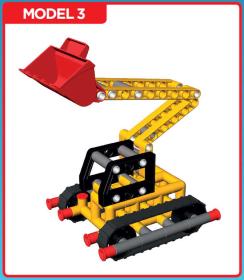 Efko ROTO Build Stavební stroje 211 dílků 4v1 konstrukční (stavebnice)