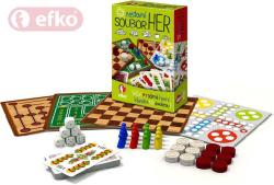 Efko Soubor 6 her cestovní herní sada (společenská hra)