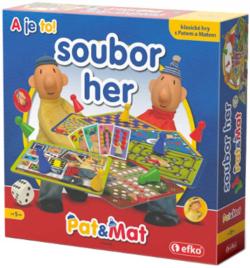 Efko Velký soubor her Pat a Mat (společenská hra) Efko Velký soubor her Pat a Mat (společenská hra)