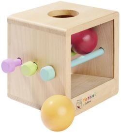 Eichhorn DŘEVO Montessori baby vzdělávací motorický box Eichhorn DŘEVO Montessori baby vzdělávací motorický box