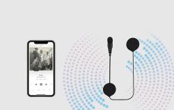 Ejeas Bluetooth sluchátka E1+ pro helmy