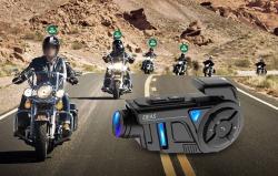 Ejeas Motocyklový interkom s rekordérem K1Pro+