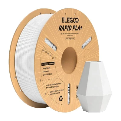 Elegoo Filament Rapid PLA+ (bílý)
