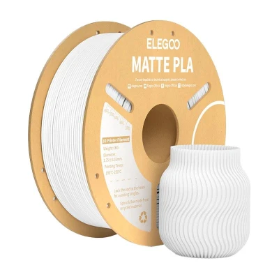Elegoo PLA matné vlákno (bílé)