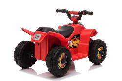 ELJET Dětská elektrická čtyřkolka X01 červená/red