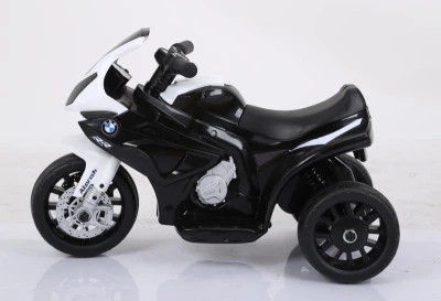 ELJET Dětská elektrická trojkolka BMW S1000 RR černá/black POUZE Černá (VÝPRODEJ)
