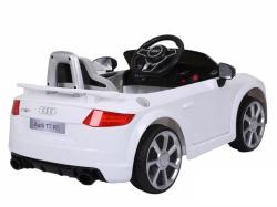ELJET Dětské elektrické auto Audi TT RS bílá