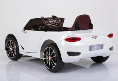 ELJET Bentley EXP 12 bílé dětské elektrické auto