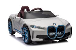 ELJET Dětské elektrické auto BMW i4 bílá/white