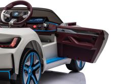 ELJET Dětské elektrické auto BMW i4 bílá/white