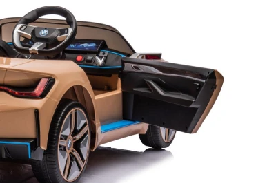 ELJET BMW i4 žlutá dětské elektrické auto