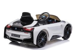 ELJET Dětské elektrické auto BMW i8 Coupe bílá/white