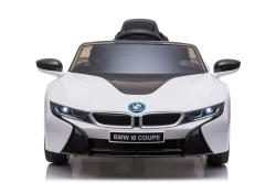 ELJET Dětské elektrické auto BMW i8 Coupe bílá/white