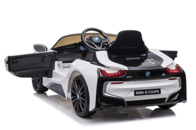 ELJET Dětské elektrické auto BMW i8 Coupe bílá/white