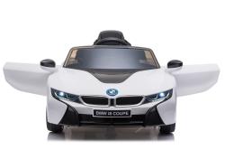 ELJET Dětské elektrické auto BMW i8 Coupe bílá/white