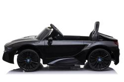 ELJET Dětské elektrické auto BMW i8 Coupe černá/black