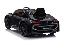 ELJET Dětské elektrické auto BMW i8 Coupe černá/black