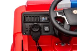ELJET Dětské elektrické auto hasiči červená Li-Ion