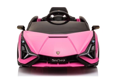 ELJET Dětské elektrické auto Lamborghini Sian růžový/pink