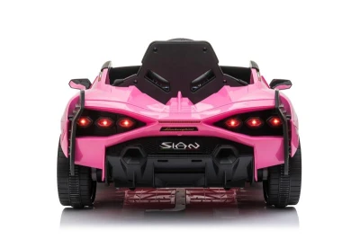ELJET Dětské elektrické auto Lamborghini Sian růžový/pink