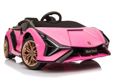 ELJET Dětské elektrické auto Lamborghini Sian růžový/pink