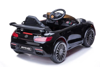 ELJET Detské elektrické auto Mercedes AMG GT čierna