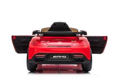 ELJET Dětské elektrické auto Mercedes AMG GT červená/red