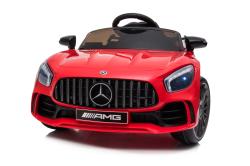 ELJET Dětské elektrické auto Mercedes AMG GT červená/red