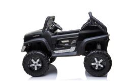 ELJET Dětské elektrické auto Mercedes Benz Unimog Truck - černá