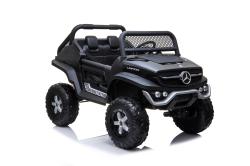 ELJET Dětské elektrické auto Mercedes Benz Unimog Truck - černá