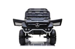 ELJET Dětské elektrické auto Mercedes Benz Unimog Truck - černá