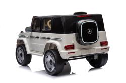 ELJET Dětské elektrické auto Mercedes EQG bílá/white