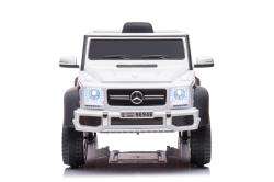 ELJET Dětské elektrické auto Mercedes G63 - 6 kol bílá/white