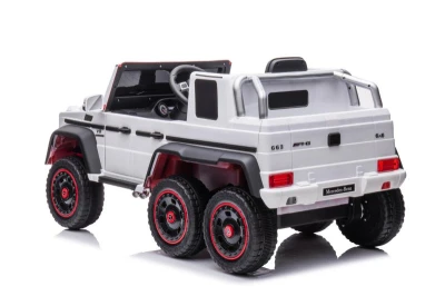 ELJET Detské elektrické auto Mercedes G63 - 6 kol biela/white