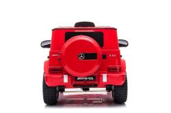 ELJET Dětské elektrické auto Mercedes G63 AMG červená/red