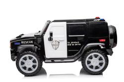 ELJET Dětské elektrické auto policie Ranger černá Li-Ion