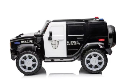 ELJET Dětské elektrické auto policie Ranger černá Li-Ion